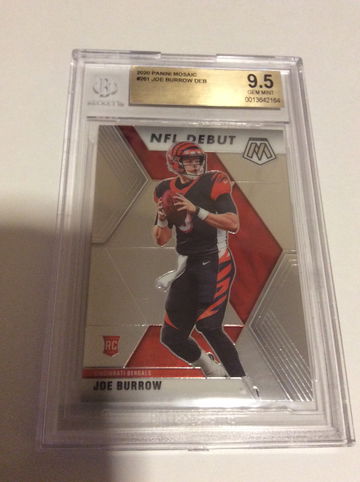 Joe Burrow 2020 panini mosaic 