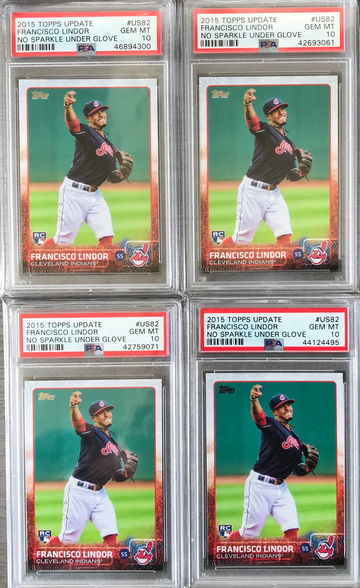 Francisco Lindor x4