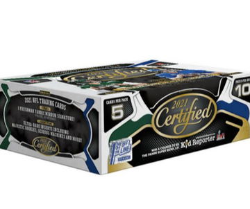 2021 Panini Certified FOTL NFL Football Hobby Box PRE ORDER