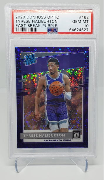 2020-21 Tyrese Haliburton Fast Break Purple /95