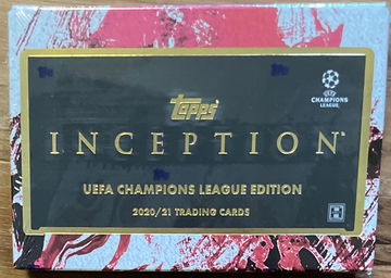 2020-21 Topps UEFA Champions League Inception Hobby Box