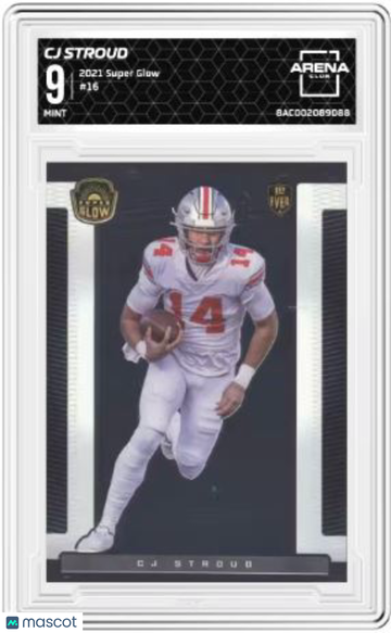 2021 Super Glow CJ Stroud #16 1st Ever Arena Club 9