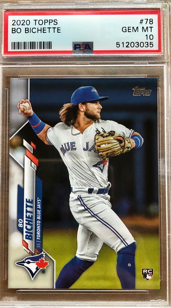 2020 Topps Bo Bichette PSA 10