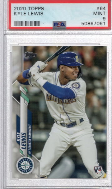 2020 Topps Kyle Lewis Mariners RC