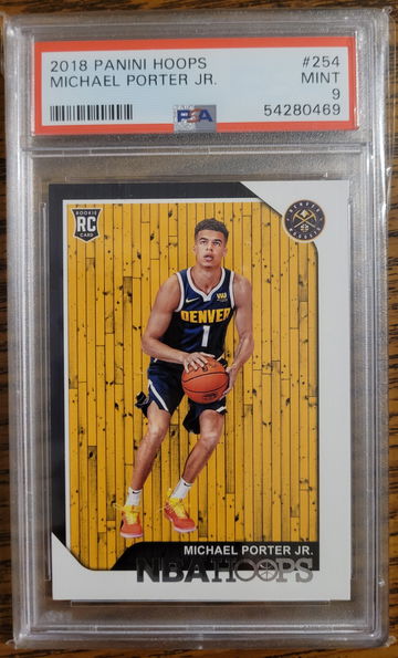 2018 Panini Hoops Michael Porter Jr. PSA 9