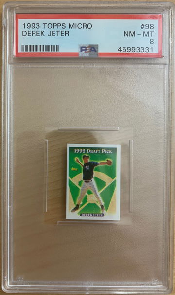 Derek Jeter 1993 Topps Micro #98