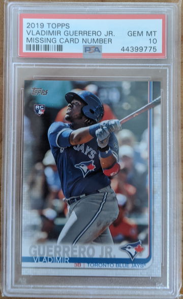 2019 Topps Series 2 Vladimir Guerrero Jr. NNO PSA 10