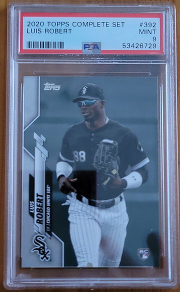 2020 Topps Luis Robert Complete Set Variation #392 PSA 9 Mint
