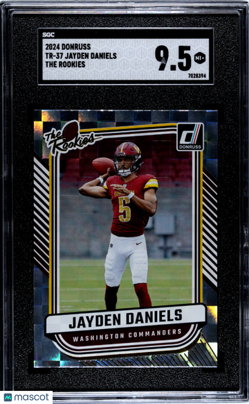 2024 Donruss Jayden Daniels #TR-37 The Rookies SGC 9.5