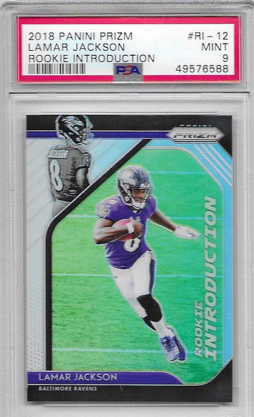 2018 Prizm Lamar Jackson Rookie Introduction
