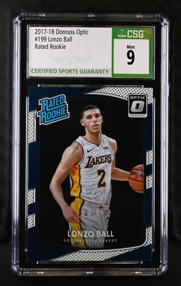 2017 LONZO BALL OPTIC RATED ROOKIE 