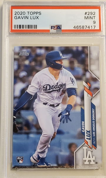 Gavin LUX 2020 Topps PSA 9