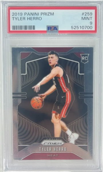 2019 Prizm Tyler Herro  PSA 9