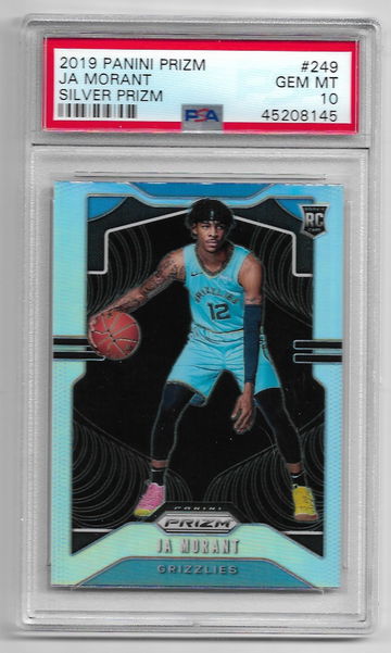 Ja Morant 2019 Prizm Silver PSA 10