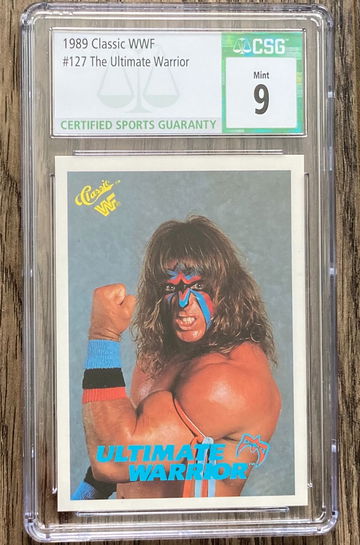 Ultimate Warrior Rookie Classic Wrestling #127 CSG 9