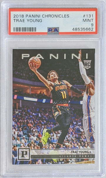 2018 Chronicles Trae Young #131 Panini PSA 9