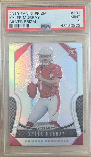 2019 Prizm Silver Kyler Murray #301 PSA 9