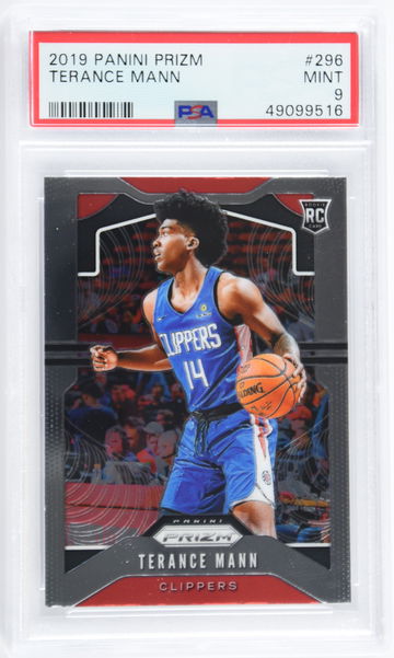 2019 Panini Prizm Terrance Mann PSA 9 #296