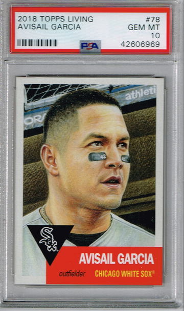 2018 TOPPS LIVING AVISAIL GARCIA PSA 10 