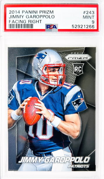 ⭐️ 2014 JIMMY GAROPPOLO PRIZM #243 PSA 9 RC 🔥🔥