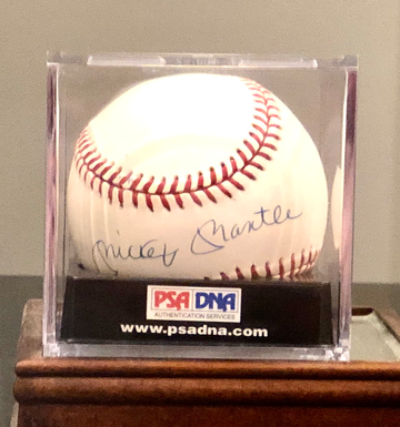 Mickey Mantle Signed Sealed Baseball Graded 9 (Ball) 8 (Auto)