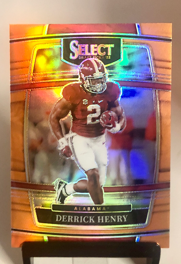 Derrick Henry 2022 Select DP Orange SP /49!