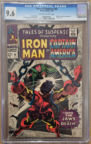 Tales of Suspense #85 CGC 9.6 Mandarin appearance 1967 NM+