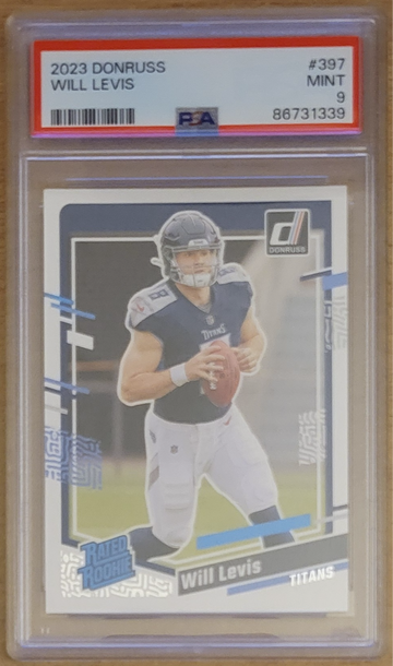 2023 Donruss Will Levis #397 PSA 9 Mint