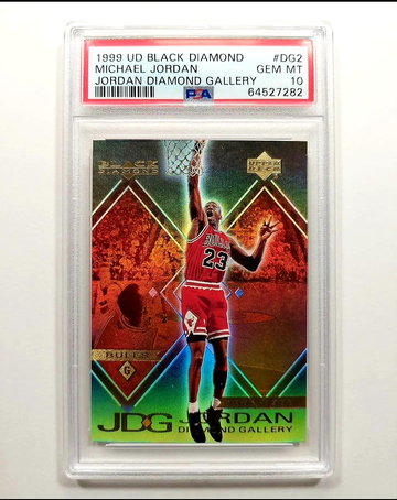1999 UD Michael Jordan Black Diamond Jordan Diamond Gallery PSA 10 #DG2