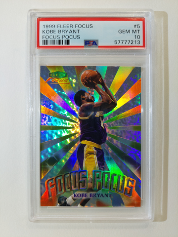 1999 Fleer Focus Kobe Bryant Focus Pocus PSA 10 #5