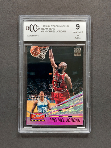 1993 Stadium Club Michael Jordan Beam Team #4