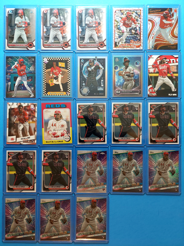 2024 Elly De La Cruz RC Lot of 33