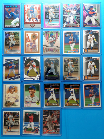 Francisco Lindor Baseball Lot of 23