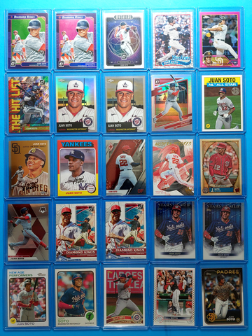 Juan Soto Baseball Lot of 39