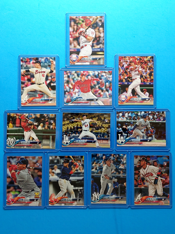 2018 Topps Baseball RC Lot of 11