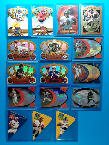 42ct. Random 90's NFL Die Cut/Finest Lot