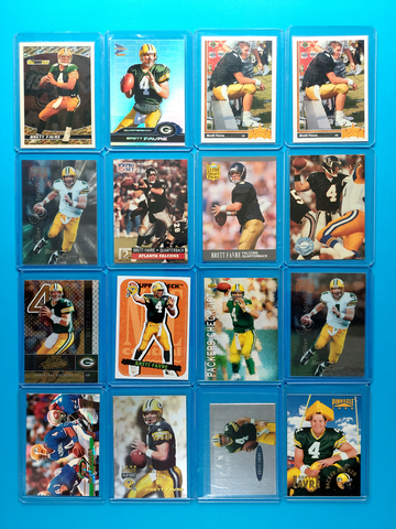 60ct. NFL 90's QB Legends of Brett Farve, John Elway, Steve Young, Drew Bledsoe, & Steve McNair