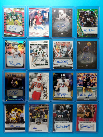 22ct. NFL Auto. Lot