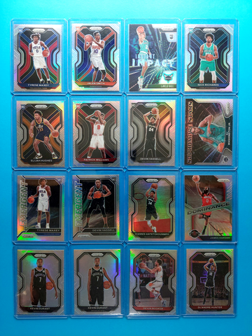 53ct. 20/21' NBA Panini Prizm Silver Lot