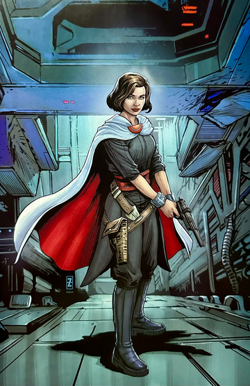 STAR WARS: HIDDEN EMPIRE #1 PATCH ZIRCHER VIRGIN VARIANT Key Issue