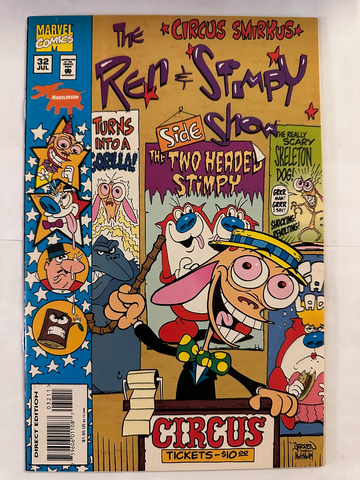 The Ren & Stimpy Show #32 (Marvel Comics July 1995) First Print