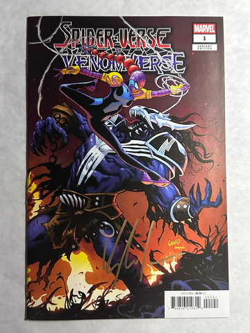 Spider-Verse vs. Venomverse #1 Signed Kyle Higgins Marvel 2025 1st Print w/CoA