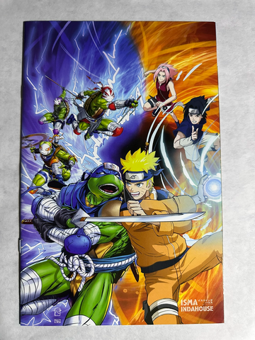 TEENAGE MUTANT NINJA TURTLES X NARUTO #1 GAY/ISMAIN VARIANT IDW COMICS TMNT 2024
