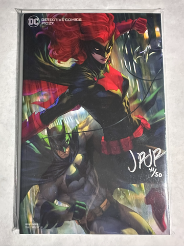 Detective Comics #1027 Artgerm Variant (DC 2020) Signed by John Romita Jr w/CoA