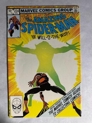 Amazing Spider-Man #234 (1982) Marvel | Will-O'-The-Wisp Appearance | NM-