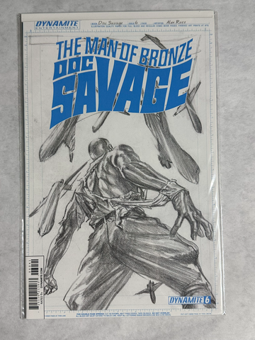 Doc Savage #6 (2014) Sketch Variant 1-of-25 w/COA Ultra Limited Edition NM