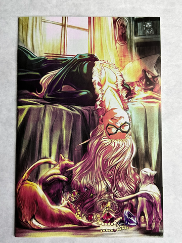 Amazing Spider‑Man #1 (2025) 1:50 Black Cat Malavia Virgin Variant Marvel VF/NM