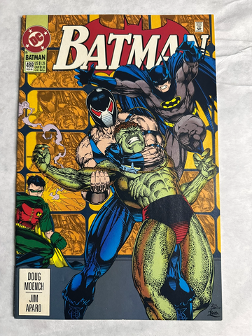 Batman #489 (1993) DC Comics | 2nd Appearance of Bane by Jim Aparo | VF