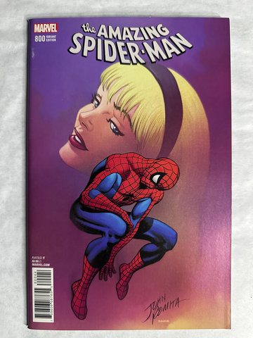 Amazing Spider-Man #800 (2018) Marvel | John Romita Sr. Gwen Stacy Variant | VF