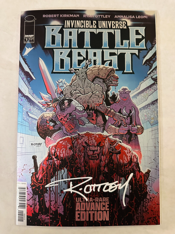 Invincible Universe: Battle Beast #2 (2025) | Blind Bag Foil Ottley Signed NM